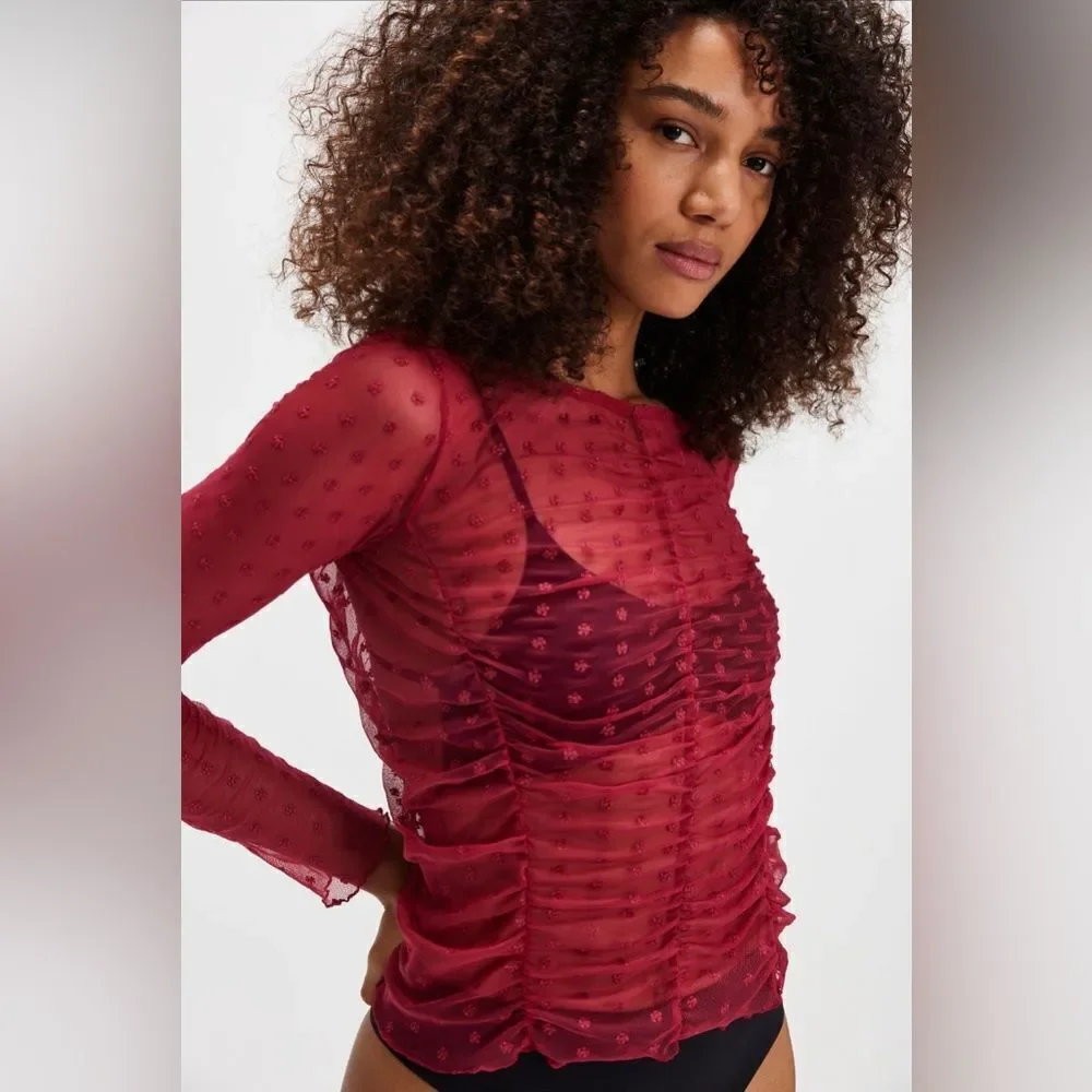 Free People NWT Most Likely Layering Top - XS